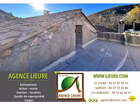 en cévennes  maison de village  à vendre