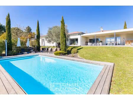 maison contemporaine avec vue à odars
