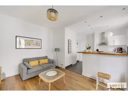 2 pièces meublé de 42 m² au 2ème donnant sur la rue boileau