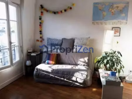 location meublée appartement 3 pièces 32 m² à paris 18ème (75018)  880 €
