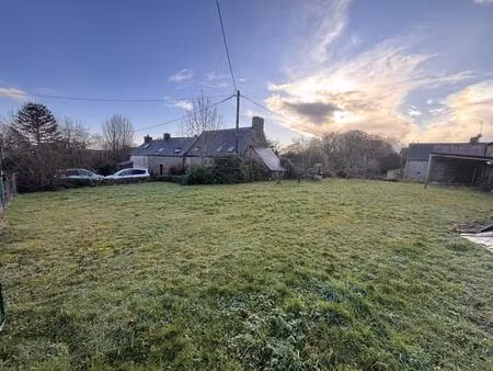 guidel : beau terrain constructible d'environ 645m²