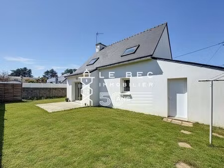 ploemeur : contemporaine avec vie de plain-pied