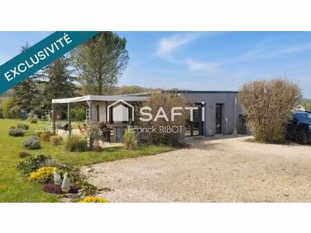 maison ossature bois 88m2 sur 1937m2 de terrain