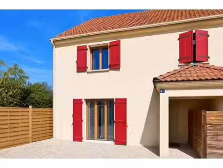 charmante maison traversante avec jardin