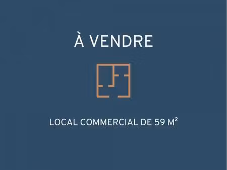 exclusivité lanester : spacieux local libre avec vitrine