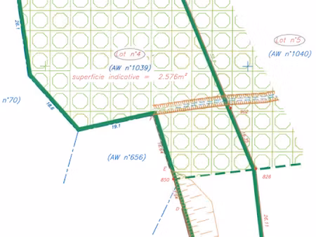vente terrain 2399 m² à frejus (83600)  399 000 €
