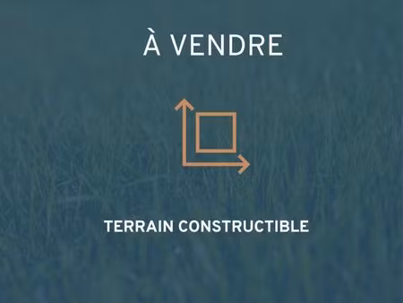 exclusivité la trinité-sur-mer : situation exceptionelle pour ce terrain constructible