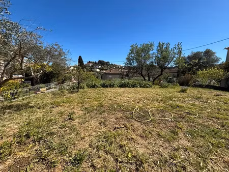 vente terrain 639 m² à la seyne-sur-mer (83500)  260 000 €