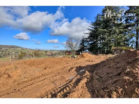 vente terrain 415 m² à pollionnay (69290)  269 000 €