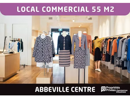 vente locaux professionnels 55 m² à abbeville (80100)  56 000 €
