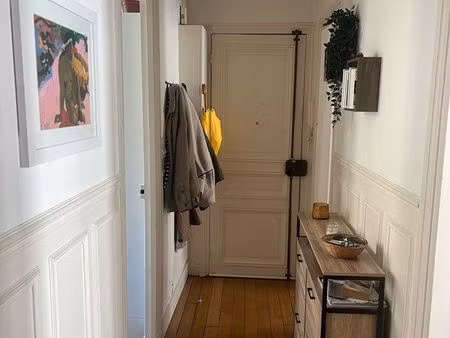 location 7/10 jours - appart 52m2 - 2 chambres - paris 11 - parmentier/oberkampf - dispo l