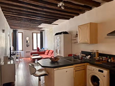 grand studio meublé 32.26 m² - hyper-centre saint-germain-en-laye