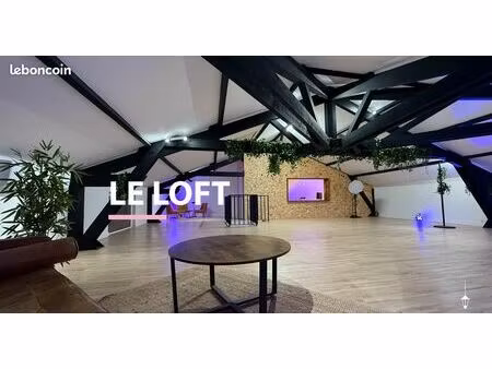 bureau / loft magnifique de 100m2