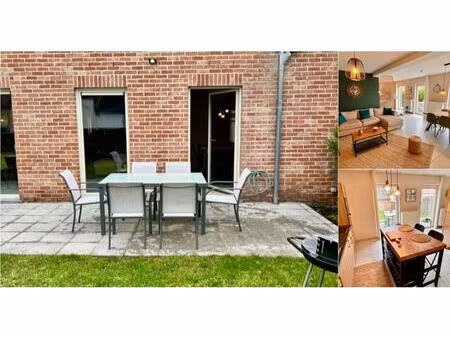 rez-de-chaussée à louer à rue de l'agace 30c maisières (vbe08081)