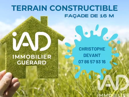 terrain à bâtir à guérard (77580)