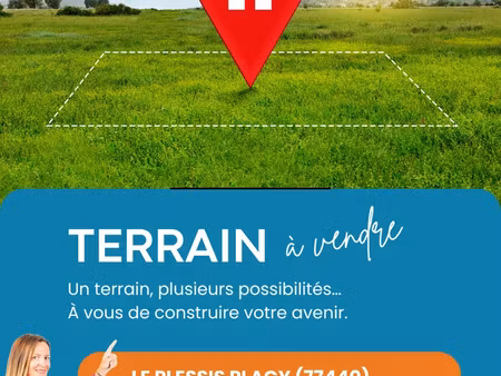 terrain à bâtir à le plessis-placy (77440)