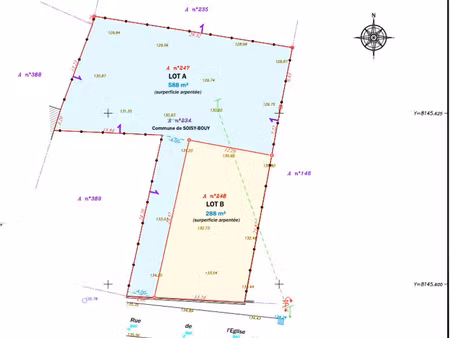 terrain à soisy-bouy (77650)
