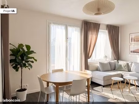 appartement 3 pièces 65 m²