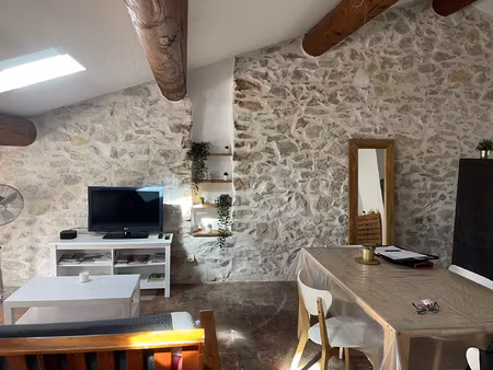 vaison hyper centre - superbe loft traversant
