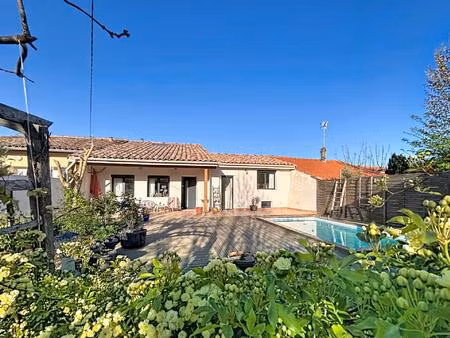 maison récente 100 m² – 3 chambres – jardin avec piscine – issel