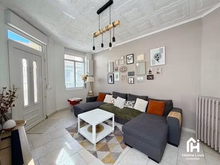 maison de ville-3 chambres-garage-terrasse en hauteur