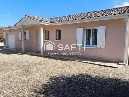 maison plain-pied 91m²  terrain 2501m²