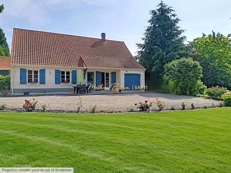 pavillon plain-pied  2360 m²  cadre calme