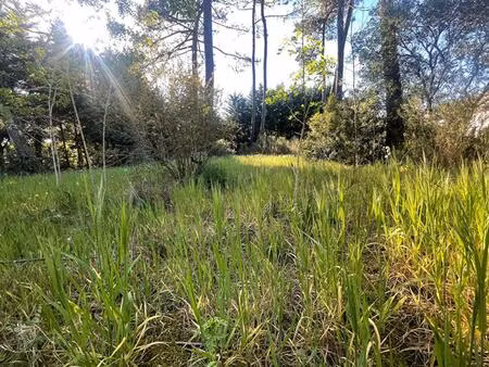 terrain constructible audenge 830 m2