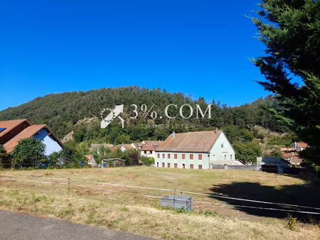 terrain constructible 1035 m² à sainte-croix-aux-mines