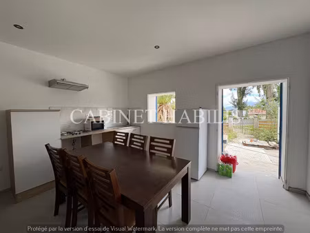 a louer - appartement f4 meublé d'environ 59.60 m2 - plaine