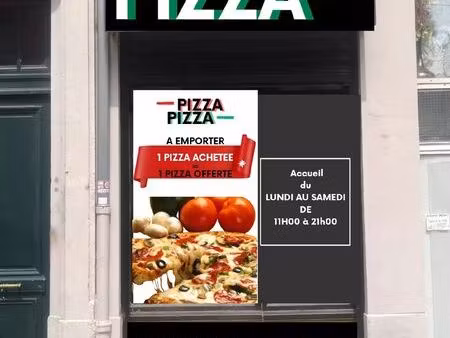 pizzeria + logement
