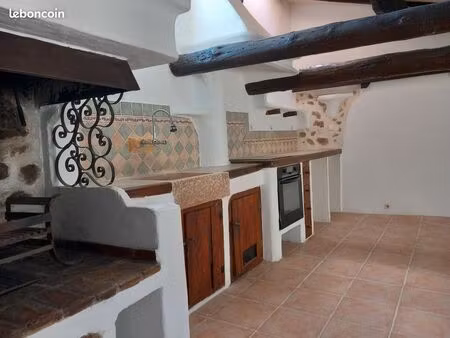 charmant 2p duplex rénové – cheminée – 42 m² – carros village