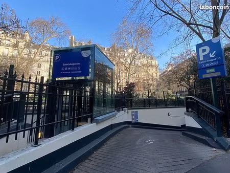place parking saemes saint augustin bergson – gare st lazare