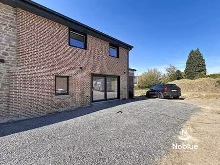 blegny : nouvelle construction  maison passive peb a ++