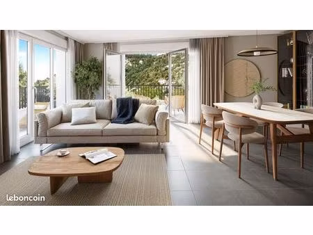 appartement - 2 pièces - saint-andré-de-la-roche centre aux portes de nice