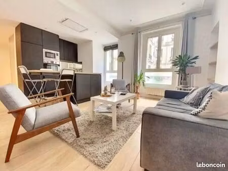 vente investisseur t3 72m² - rue du commerce - 2 chambres - loyer 1450