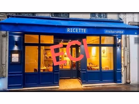 fonds de commerce restaurant 70 m²