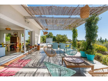 maison contemporaine 5 pièce(s) 140 m² avec studio et vue exceptionnelle