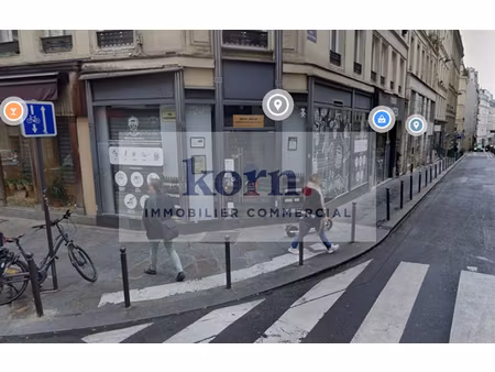 location locaux professionnels 92 m² à paris 2ème (75002)  36 960 €