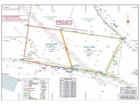 2 terrains à bâtir ferdrupt