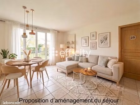 appartement 3 pièces 54 m²