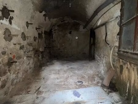 ensemble atypique de 49m² en rdc - fort potentiel aménagement (garage + 2 caves)