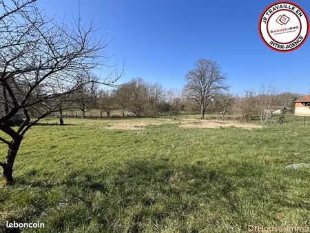 terrain 2206 m² saint benoit sur seine