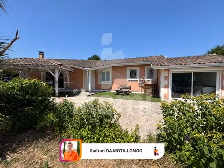 maison familiale de 118 m2 sur une parcelle de plus de 1700 m2 belin-béliet