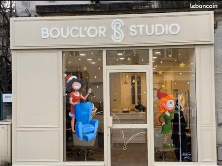 salon de coiffure avec appartement à vanves 92170