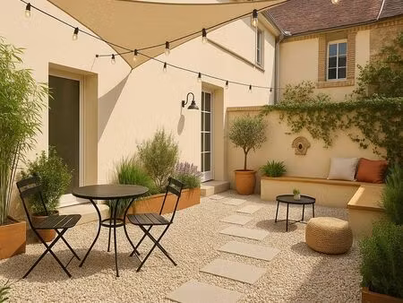 appartement  deux-pièces neuf jardin privatif villeneuve l’archevêque centre