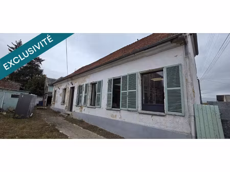 vente maison 3 pièces 68 m² fourdrain (02870)