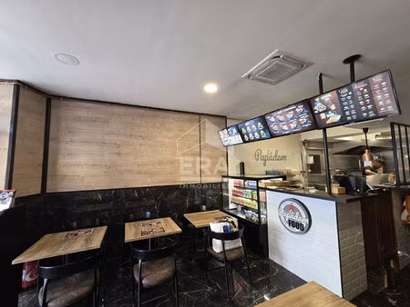 affaire à reprendre: restauration rapide avec terrasse - cagnes sur mer