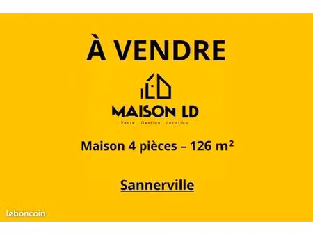 maison 4 pièces 126 m²