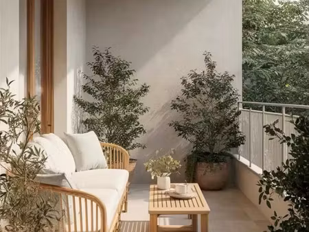 superbe 3 pieces avec grand balcon